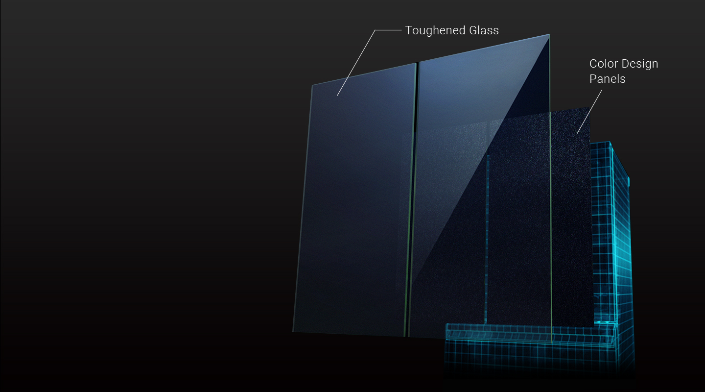 Toughened Glass and Color Design Panels